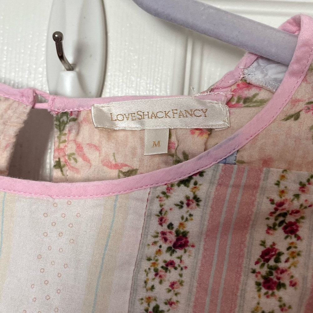 Loveshackfancy Patchwork Dress - image 2